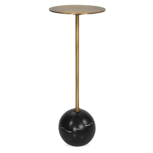 Gimlet Drink Table, Black - contemporary end table for sofas | Image 2 | InSTYLE Home & Rugs