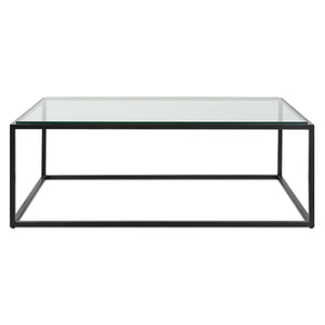 Bravura Coffee Table, Black - stylish tables for living rooms | Image 2 | InSTYLE Home & Rugs