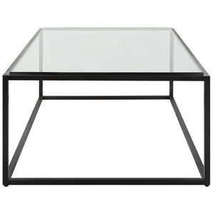 Bravura Coffee Table, Black - stylish tables for living rooms | Image 4 | InSTYLE Home & Rugs