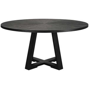 Gidran Dining Table, Black, 2 Cartons - stylish dining table for gatherings | Image 3 | InSTYLE Home & Rugs
