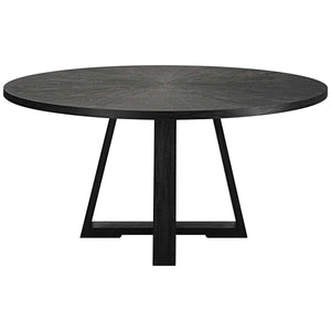 Gidran Dining Table, Black, 2 Cartons - stylish dining table for gatherings | Image 4 | InSTYLE Home & Rugs