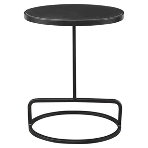Jessenia Accent Table, Black - chic accent table for contemporary home interiors | Image 3 | InSTYLE Home & Rugs