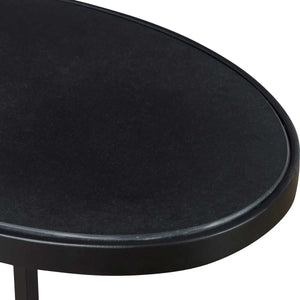 Jessenia Accent Table, Black - chic accent table for contemporary home interiors | Image 4 | InSTYLE Home & Rugs