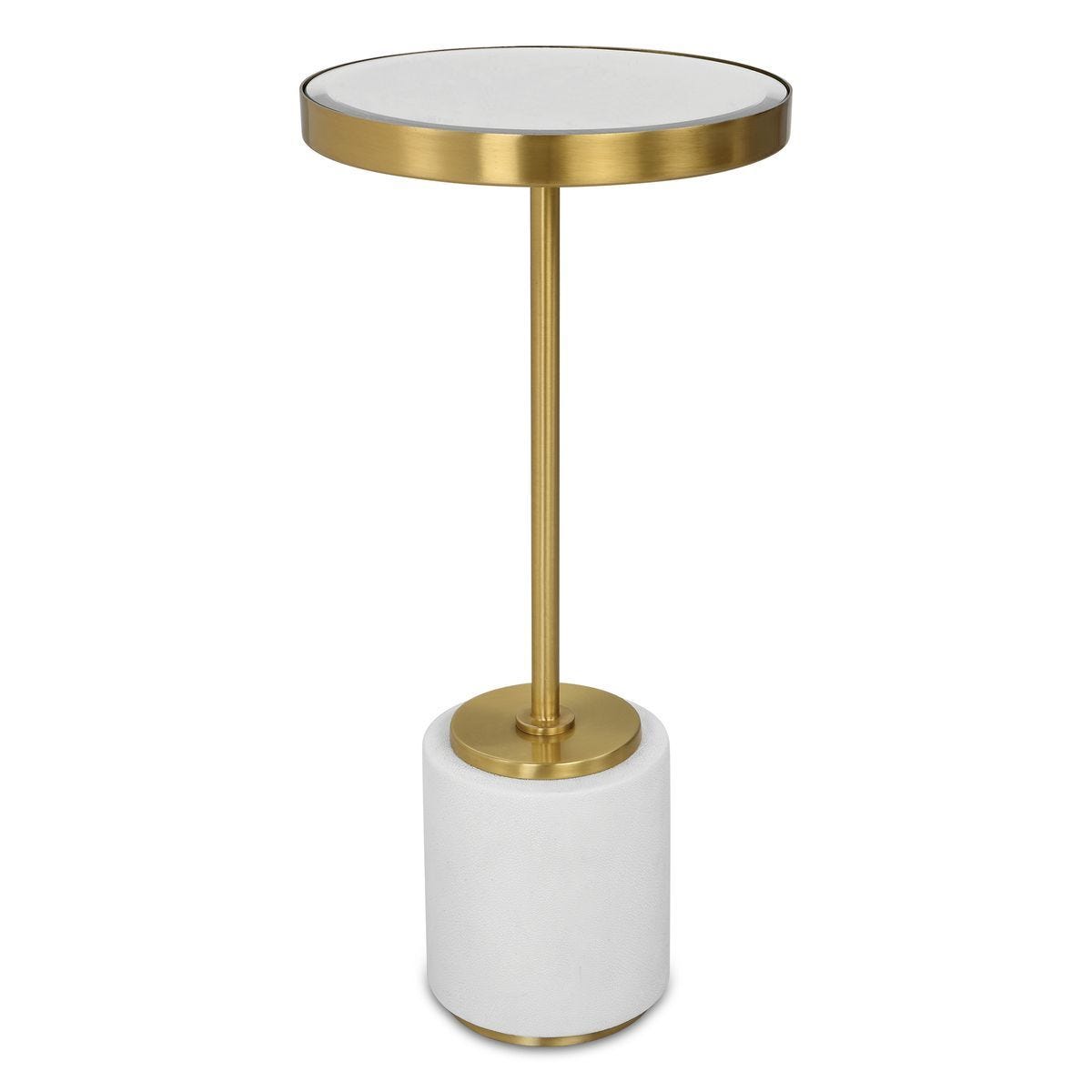 Laurier Drink Table, White - accent tables for living rooms | Image 2 | InSTYLE Home & Rugs