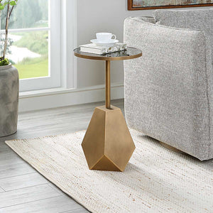 Comet Accent Table - small accent table with storage for a clutter-free space | Image 1 | InSTYLE Home & Rugs