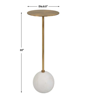 Gimlet Drink Table, White - functional design with style | Image 5 | InSTYLE Home & Rugs