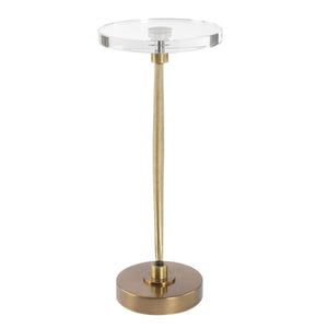 Waveney Drink Table, Brass - contemporary end table for sofas | Image 4 | InSTYLE Home & Rugs