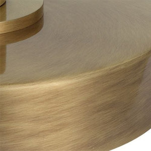 Waveney Drink Table, Brass - contemporary end table for sofas | Image 11 | InSTYLE Home & Rugs
