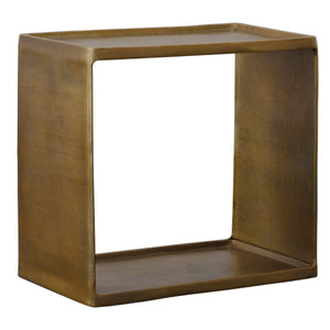 Derwent Side Table, Antique Brass - available in a variety of materials and styles | Image 3 | InSTYLE Home & Rugs