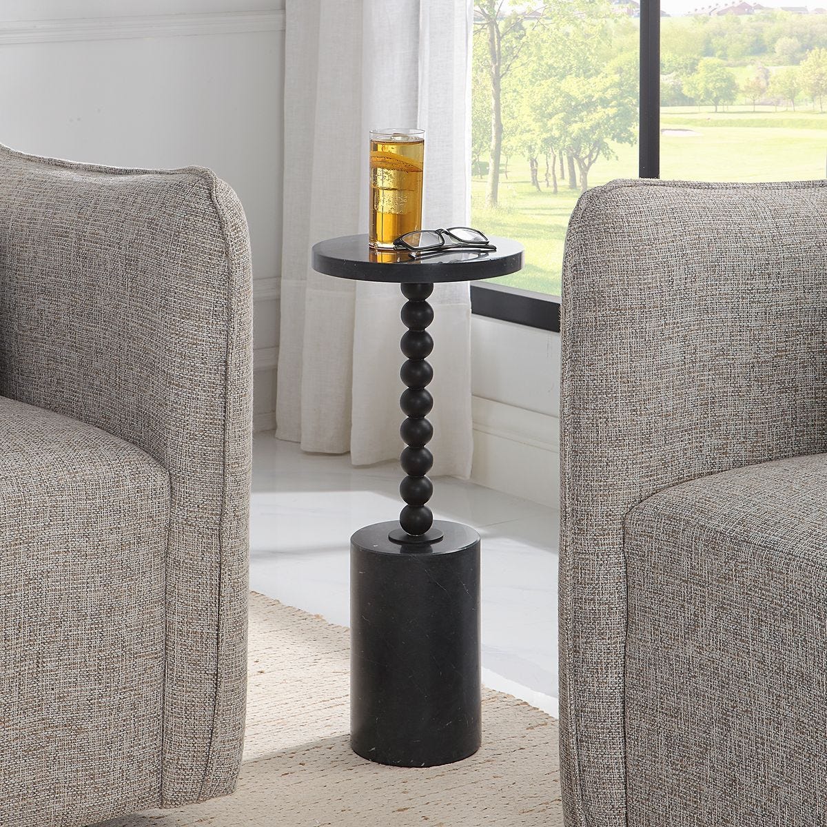 Bead Drink Table - accent tables for living rooms | Image 1 | InSTYLE Home & Rugs