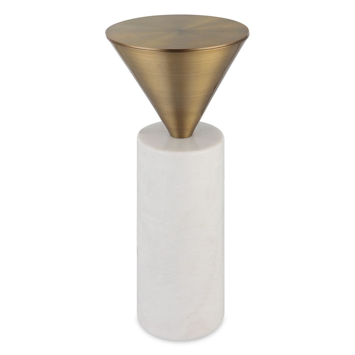 Top Hat Drink Table, Brass - functional design with style | Image 2 | InSTYLE Home & Rugs