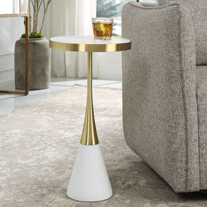 Apex Accent Table - small accent table with storage for a clutter-free space | Image 1 | InSTYLE Home & Rugs