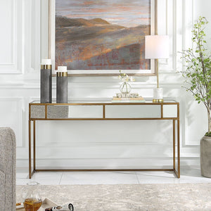 Reflect Console Table - elegant console table for modern living room decor | Image 1 | InSTYLE Home & Rugs