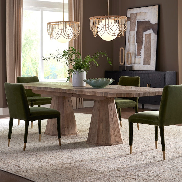 Caledon Dining Table, 2 CARTONS - perfect for family meals | Image 1 | InSTYLE Home & Rugs