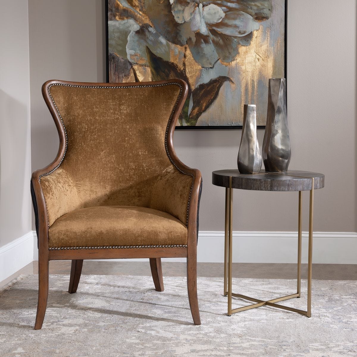 Taja Accent Table - small accent table with storage for a clutter-free space | Image 1 | InSTYLE Home & Rugs