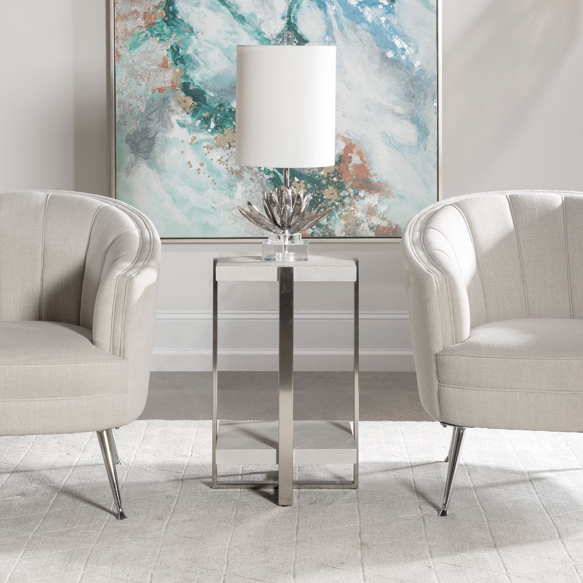 Arnaut Accent Table - functional accent table with unique design for any room | Image 1 | InSTYLE Home & Rugs