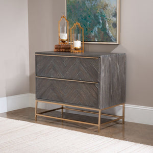 Armistead 2 Drawer Chest - versatile drawer unit for office, bedroom, or living space | Image 9 | InSTYLE Home & Rugs