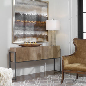 Nevis Console Table - elegant console table for modern living room decor | Image 4 | InSTYLE Home & Rugs