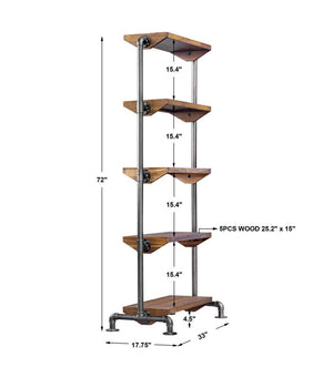 Rhordyn Etagere - elegant etagere shelves for stylish home storage | Image 8 | InSTYLE Home & Rugs