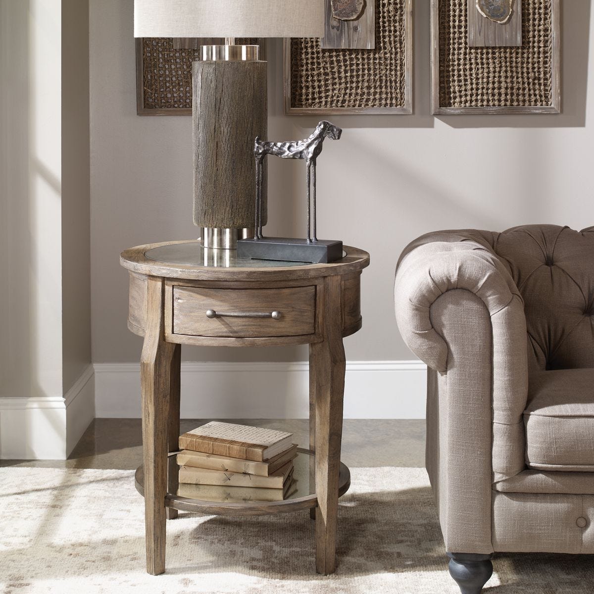Raelynn Lamp Table - elegant lamp tables for a cozy and stylish ambiance | Image 1 | InSTYLE Home & Rugs