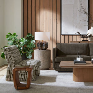 Loophole Accent Stool, Natural Wash - perfect for small spaces | Image 3 | InSTYLE Home & Rugs