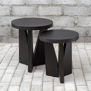 Nadette Nesting Tables, Espresso, S/2 - functional design with style | Image 7 | InSTYLE Home & Rugs
