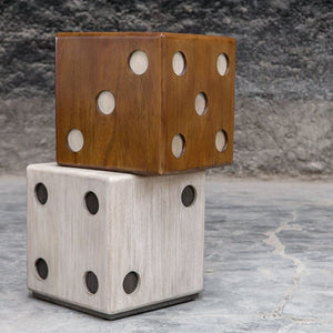 Roll the Dice Accent Table - small accent table with storage for a clutter-free space | Image 4 | InSTYLE Home & Rugs
