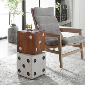Roll the Dice Accent Table - small accent table with storage for a clutter-free space | Image 1 | InSTYLE Home & Rugs