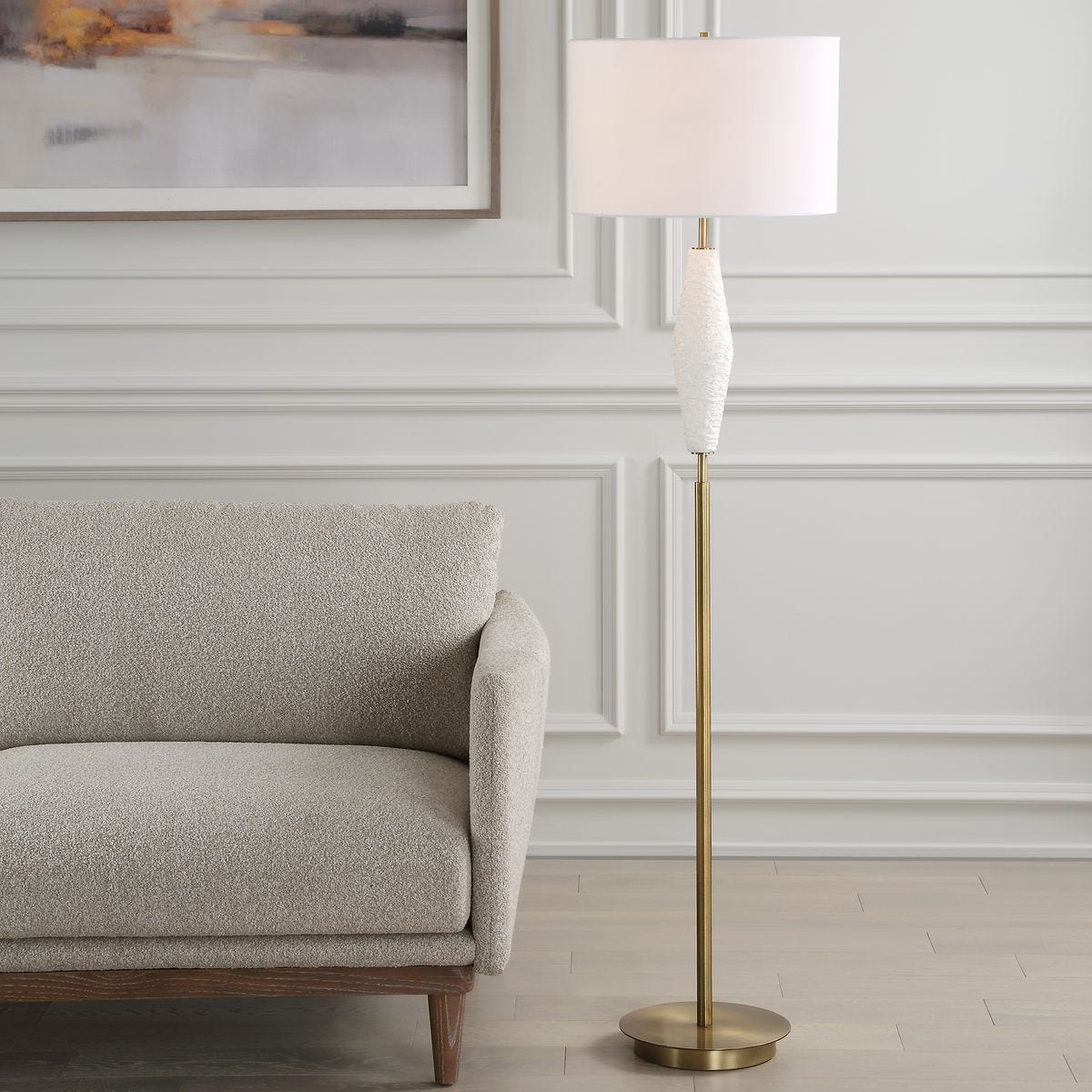 Quite The Buzz Floor Lamp - elegant lamps to enhance your room ambiance | Image 2 | InSTYLE Home & Rugs