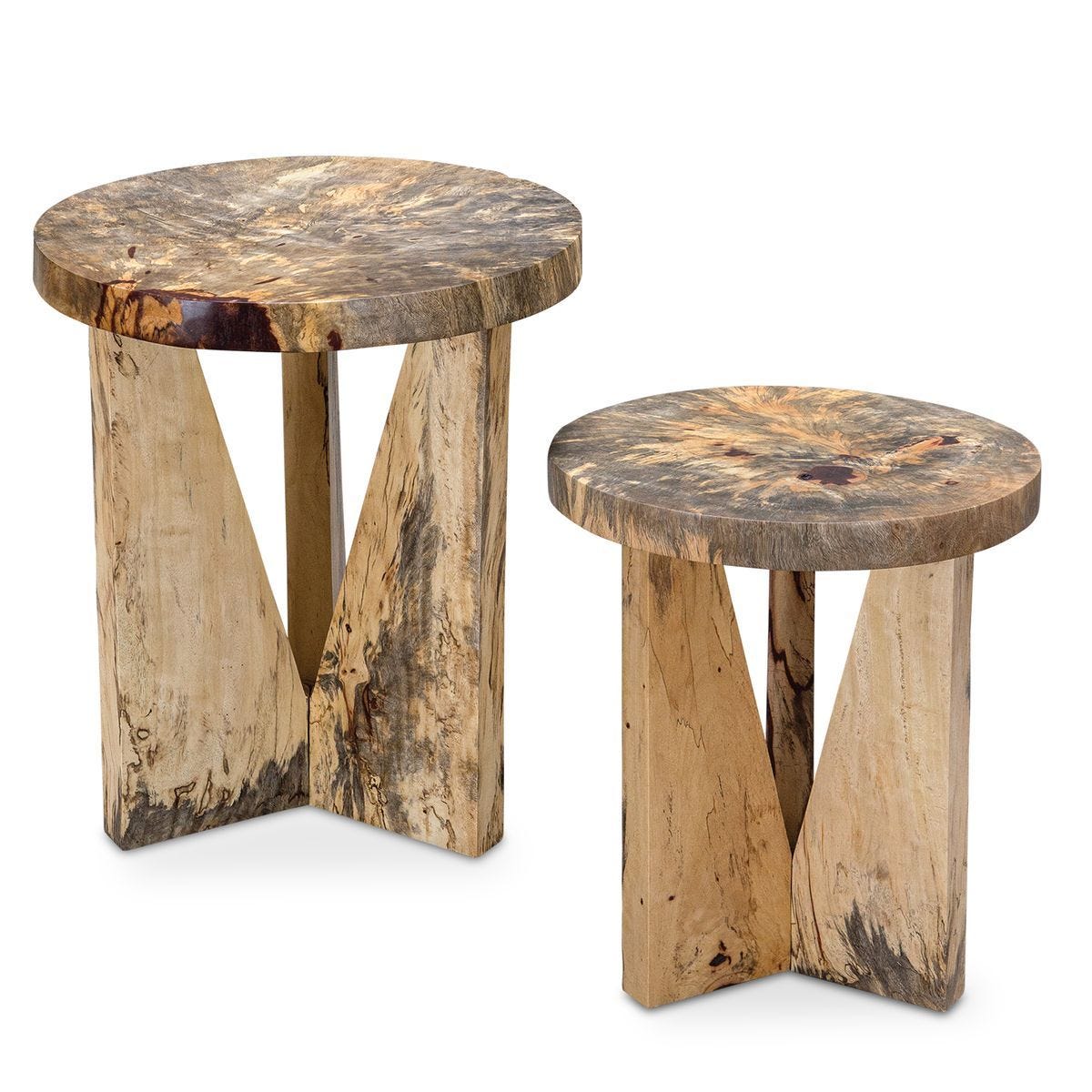 Nadette Nesting Tables, Natural, S/2 - functional design with style | Image 2 | InSTYLE Home & Rugs