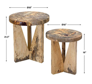 Nadette Nesting Tables, Natural, S/2 - functional design with style | Image 11 | InSTYLE Home & Rugs