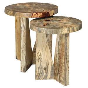Nadette Nesting Tables, Natural, S/2 - functional design with style | Image 9 | InSTYLE Home & Rugs