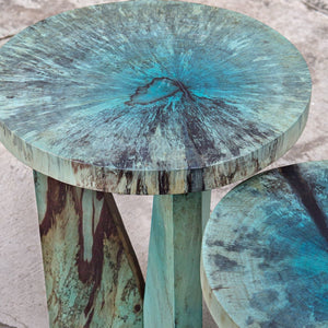 Nadette Nesting Tables, Blue, S/2 - contemporary end table for sofas | Image 4 | InSTYLE Home & Rugs
