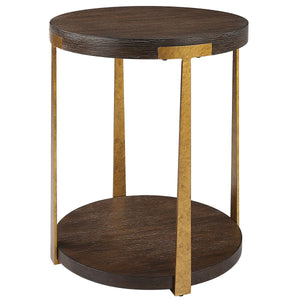 Palisade Side Table, Walnut - perfect for holding drinks, lamps, and other essentials | Image 3 | InSTYLE Home & Rugs