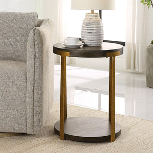 Palisade Side Table, Walnut - perfect for holding drinks, lamps, and other essentials | Image 8 | InSTYLE Home & Rugs