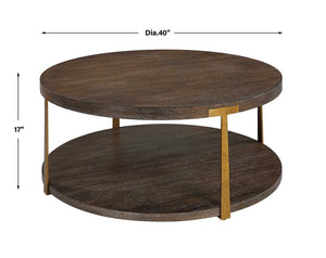 Palisade Coffee Table, Walnut - modern design for any room | Image 9 | InSTYLE Home & Rugs