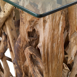 Teak Wood Console - elegant console table for modern living room decor | Image 6 | InSTYLE Home & Rugs