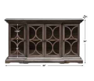 Belino 4 Door Cabinet - elegant cabinets for your bar | Image 7 | InSTYLE Home & Rugs