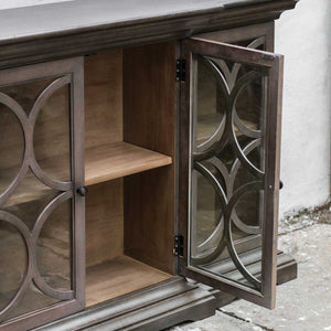 Belino 4 Door Cabinet - elegant cabinets for your bar | Image 6 | InSTYLE Home & Rugs