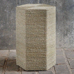 Sea Braid Accent Table - chic accent table for contemporary home interiors | Image 4 | InSTYLE Home & Rugs