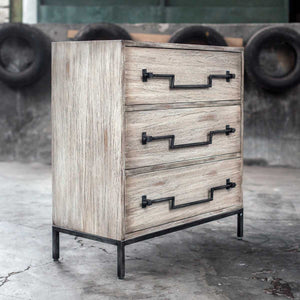 Jory Accent Chest, Ivory - wooden drawers chest for a classic touch to your home decor | Image 4 | InSTYLE Home & Rugs