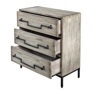 Jory Accent Chest, Ivory - wooden drawers chest for a classic touch to your home decor | Image 6 | InSTYLE Home & Rugs