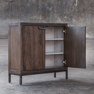 Nadie 2 Door Cabinet - stylish bar carts for entertaining | Image 4 | InSTYLE Home & Rugs