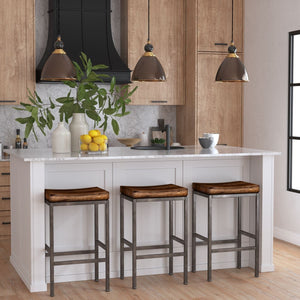 Beck Bar Stool - stylish bar stool for home bars or kitchen counters | Image 1 | InSTYLE Home & Rugs
