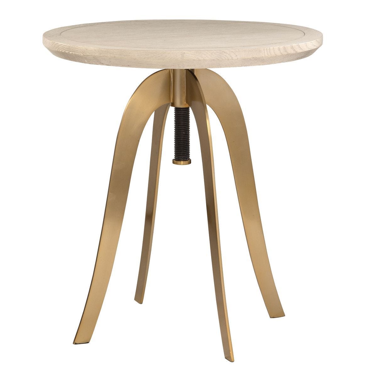 Alice Adjustable Accent Table - small accent table with storage for a clutter-free space | Image 2 | InSTYLE Home & Rugs