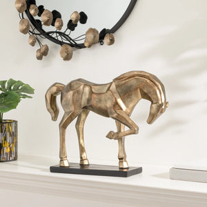 Carved Majestic Prancing Horse Decor Statue - unique decor accents to express your personal style | Image 6 | InSTYLE Home & Rugs