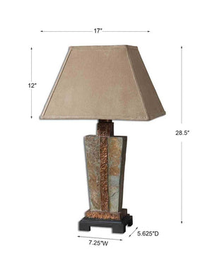 Slate Indoor-Outdoor Table Lamp - chic table lamp for any room | Image 3 | InSTYLE Home & Rugs