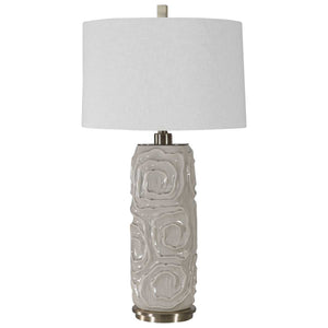 Zade Table Lamp, Gray - stylish lamp for bedside tables | Image 7 | InSTYLE Home & Rugs