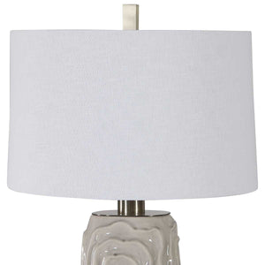 Zade Table Lamp, Gray - stylish lamp for bedside tables | Image 4 | InSTYLE Home & Rugs