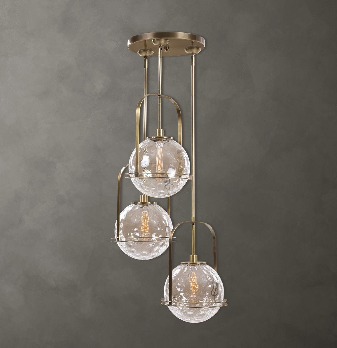 Mimas, 3 Lt Cluster Pendant - from table lamps to chandeliers and floor lamps | Image 1 | InSTYLE Home & Rugs